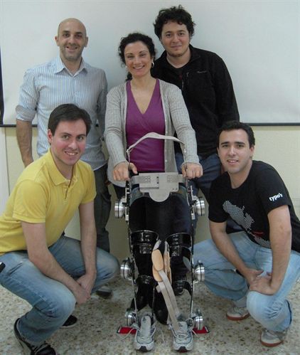 Investigadores españoles desarrollan exoesqueletos biónicos