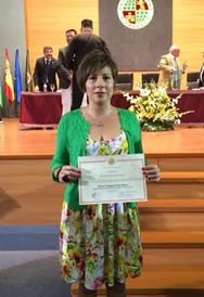 Un trabajo de investigación de una enfermera del centro de salud de Porcuna es premiada por la Universidad de Jaén