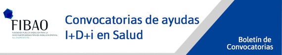 Convocatorias de Ayudas I+D+i en Salud publicadas a 21 de Marzo