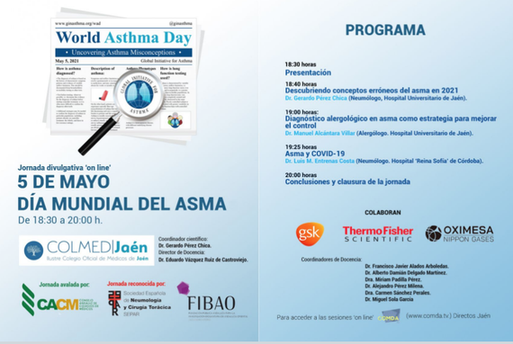 FIBAO, CACM y SEPAR organizan una jornada divulgativa por el día mundial del asma