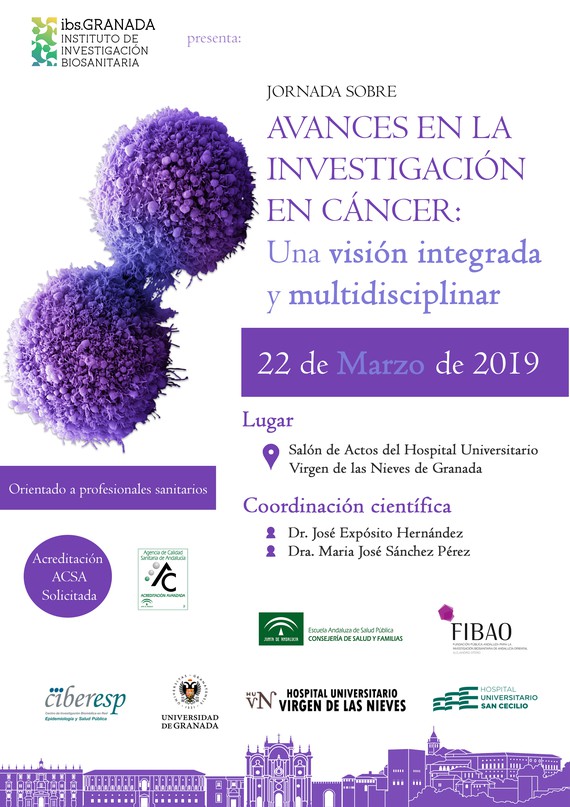 El ibs.GRANADA organiza la Jornada sobre Avances en la Investigación en Cáncer