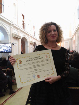 Una investigadora del ibs.GRANADA recibe el Premio Nacional de la Academia de Farmacia