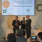 Federico Garrido recoge el premio Columela `Andalucía Investigación´