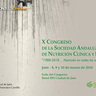 X Congreso de la Sociedad Andaluza de Nutrición Clínica y Dietética (Sancyd)